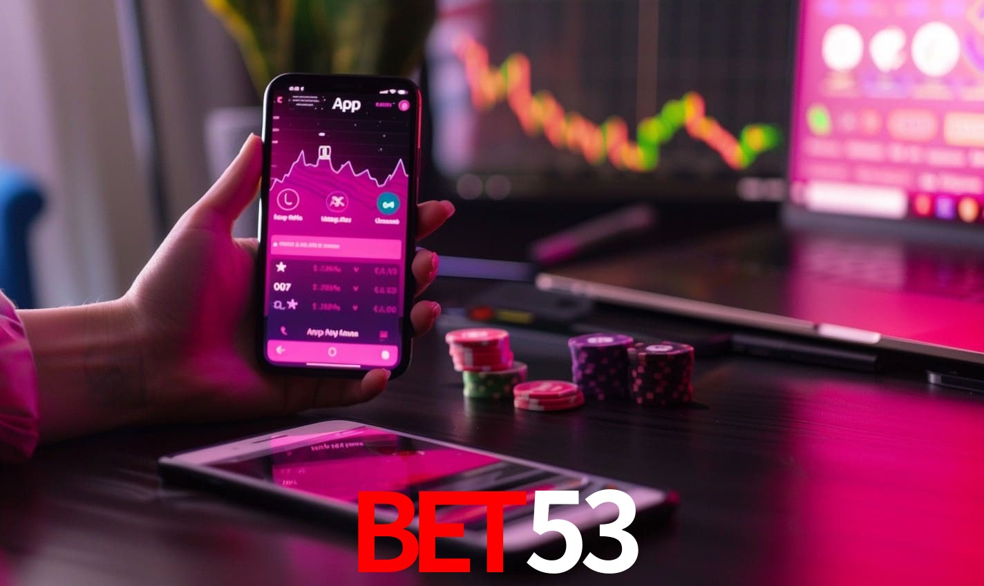 Recursos Exclusivos do App BET53 - Modo Offline, Login Biométrico